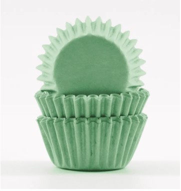 Forminhas de Brigadeiro Verde - 50 Unidades