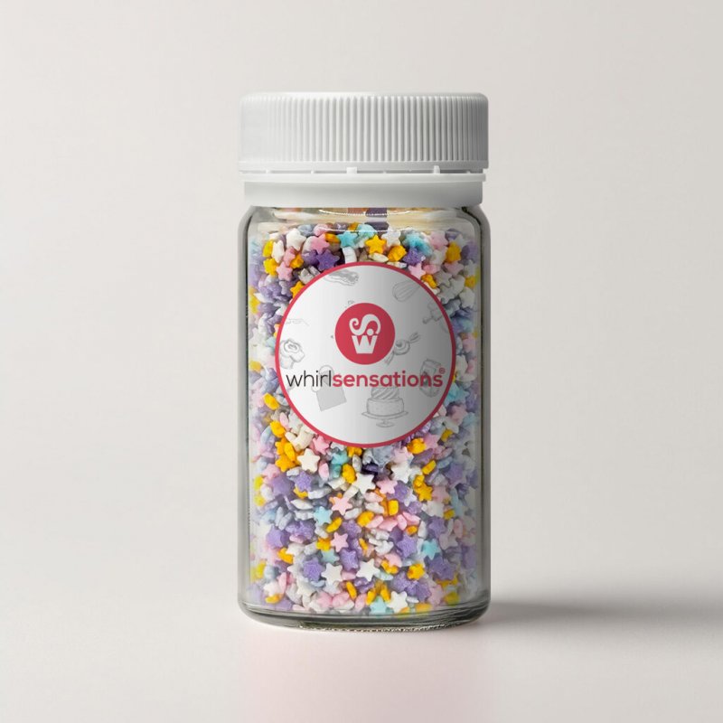 Mini Estrelas Coloridas - 55g Mini Estrelas Coloridas - 55g