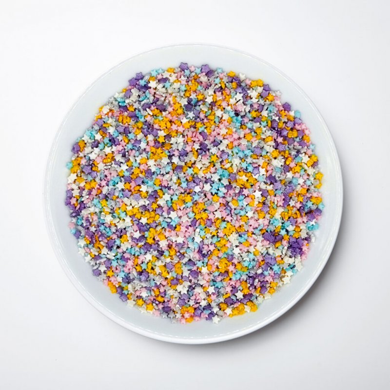 Mini Estrelas Coloridas - 55g