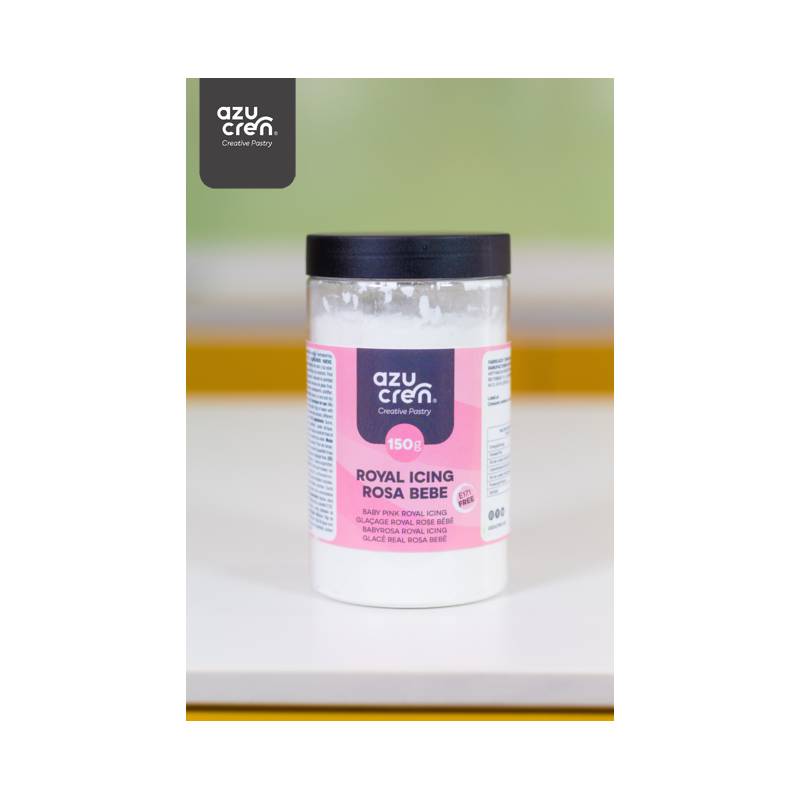 Preparado para Glacê Real Rosa Claro - 150g