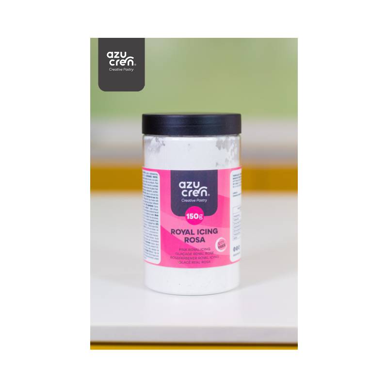 Preparado para Glacê Real Rosa - 150g