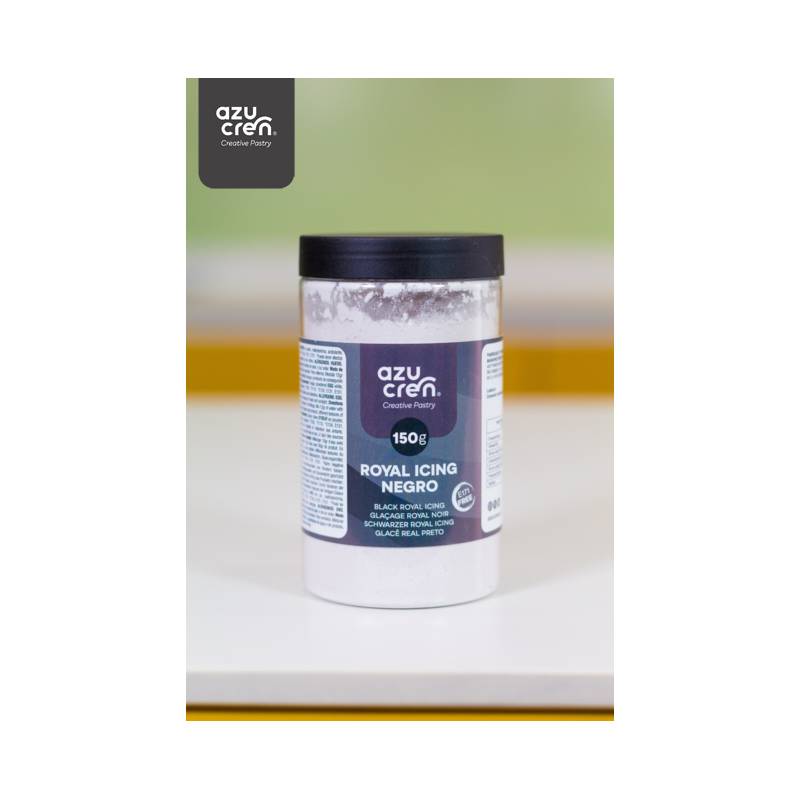 Preparado para Glacê Real Preto - 150g