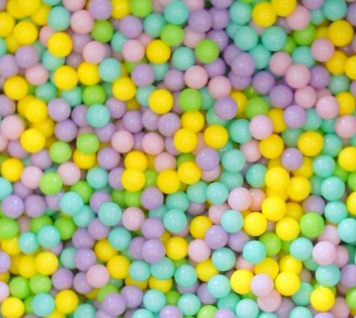 Mix Pérolas Pequenas Pastel - 90g