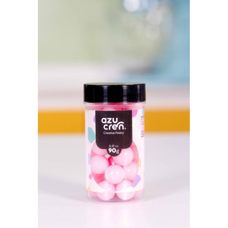 Pérolas XL Rosa Claro - 90g Pérolas XL Rosa Claro - 90g