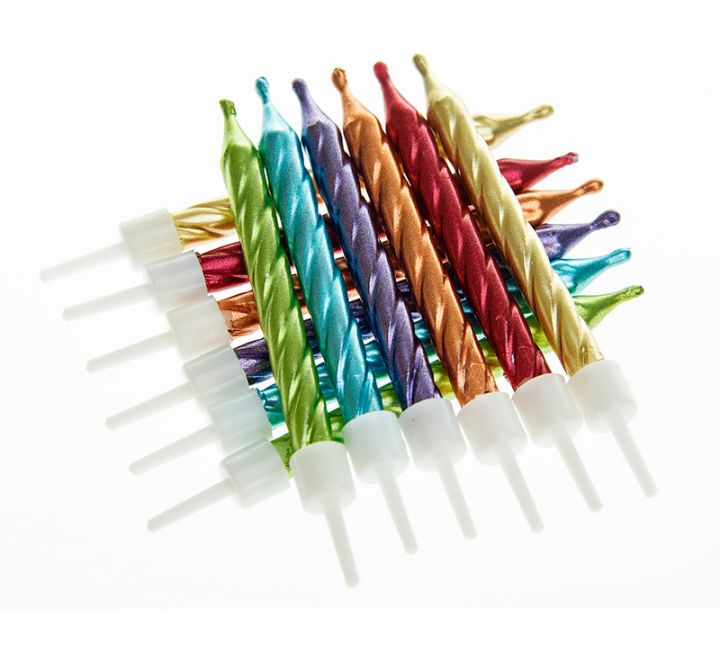 Velas Rainbow Metalizado 