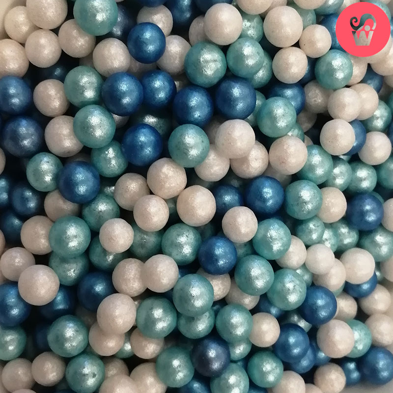 Mix Pérolas Açúcar Azul - 65g