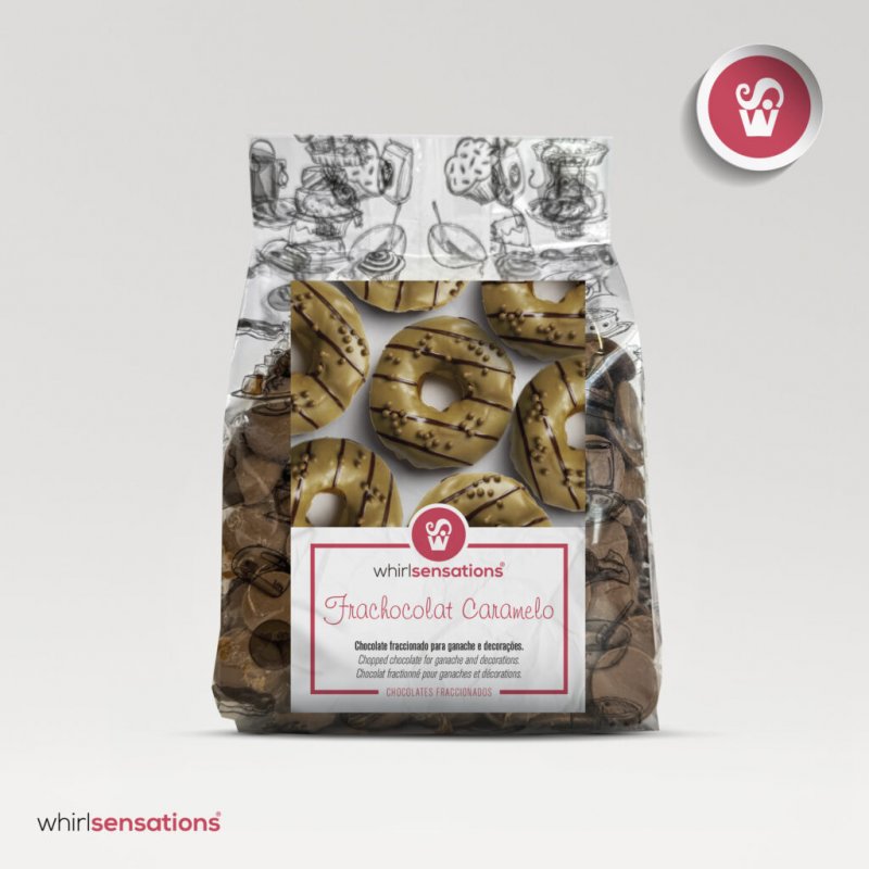 Chocolate Fracionado de Caramelo - 500g