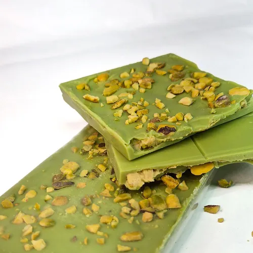 Chocolate Fracionado de Pistácio - 250g Chocolate Fracionado de Pistácio - 250g