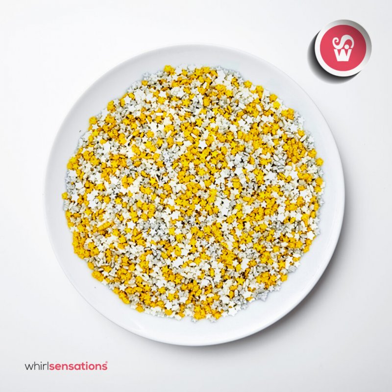 Mini Estrelas Ouro e Prata - 65g