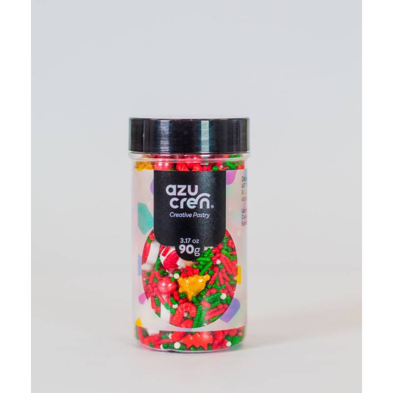 Sprinkles Mix Natalício  - 90g Sprinkles Mix Natalício  - 90g