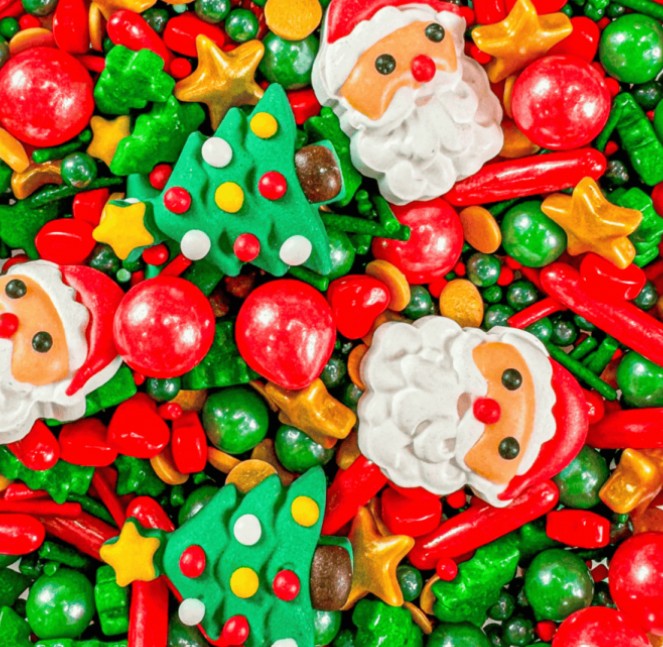Sprinkles Mix Árvore e Pai Natal - 90g