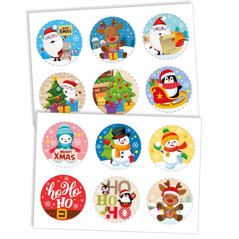 Decorações Comestíveis Figuras de Natal