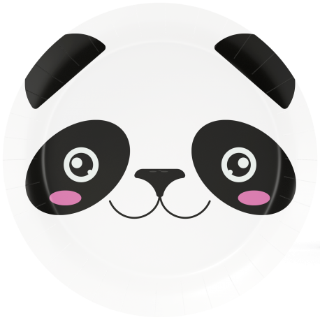 Pratos Pequenos Panda