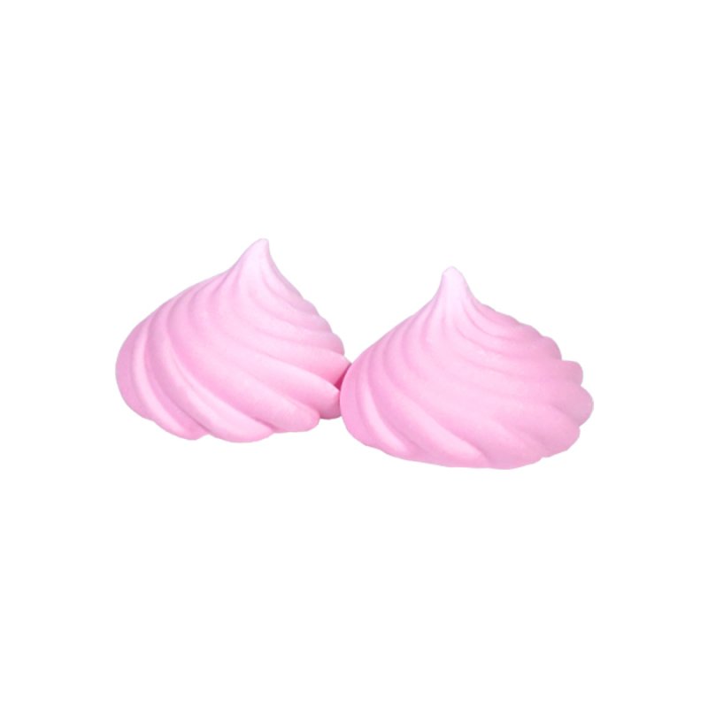 Suspiros Frisados Rosa - 25g