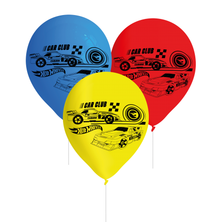 Balões Hot Wheels