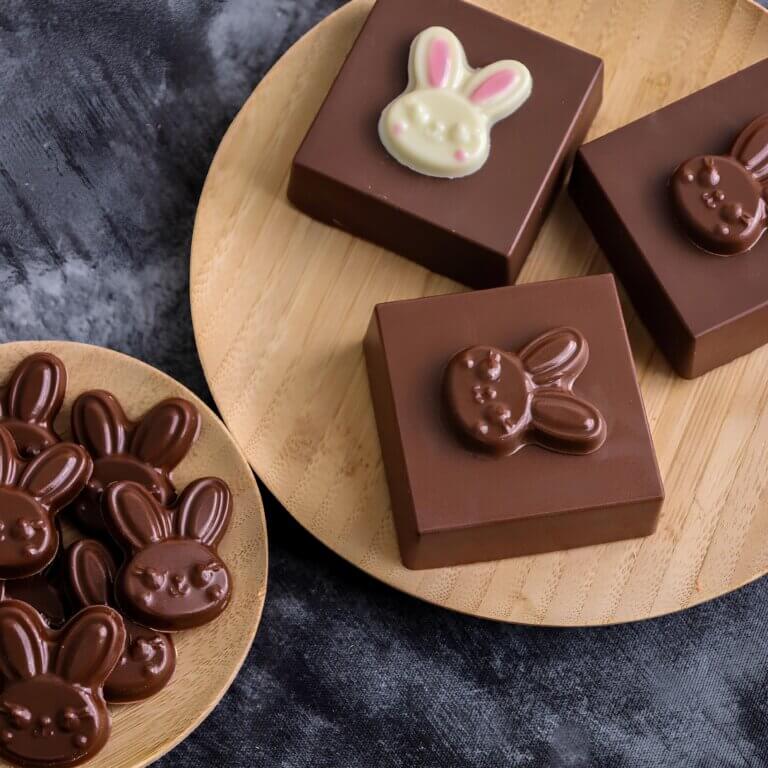 Molde Simples Coelhos