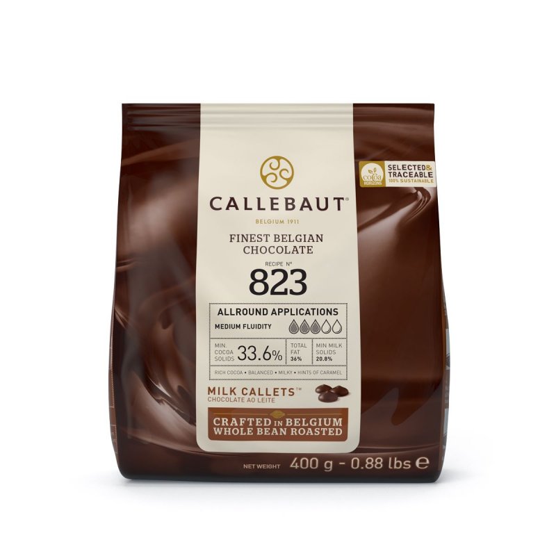 Chocolate Leite Puro Callebaut - 400g