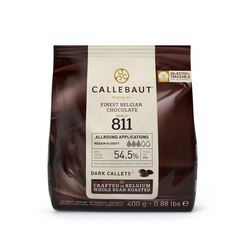 Chocolate Negro Puro Callebaut - 400g