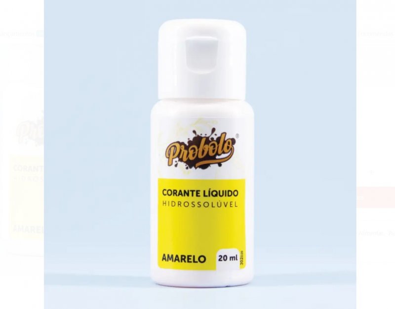 Corante Liquido Amarelo - 20ml