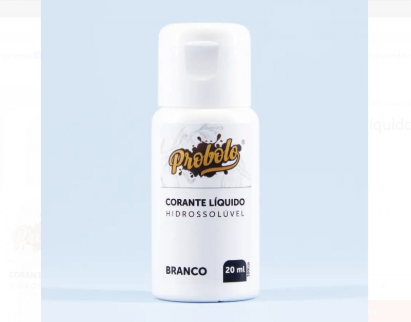 Corante Liquido Branco - 20ml