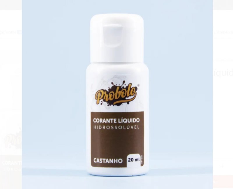 Corante Liquido Castanho - 20ml