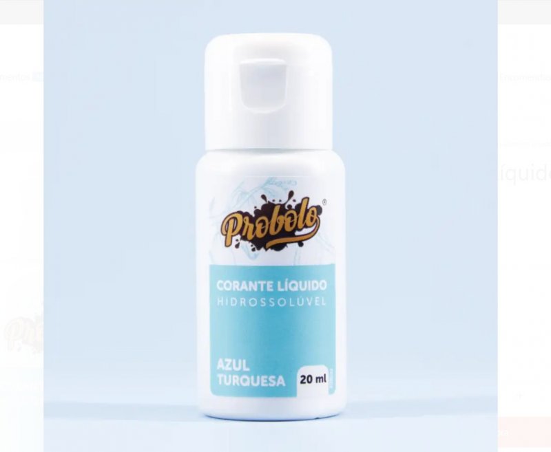Corante Liquido Azul Claro - 20ml