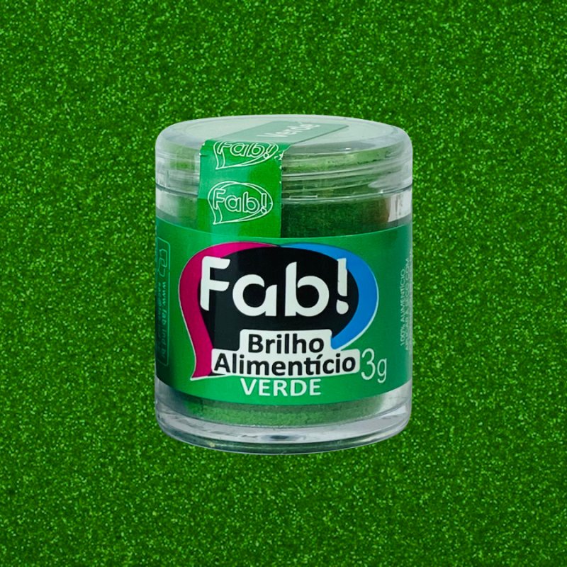 Glitter Comestível Verde