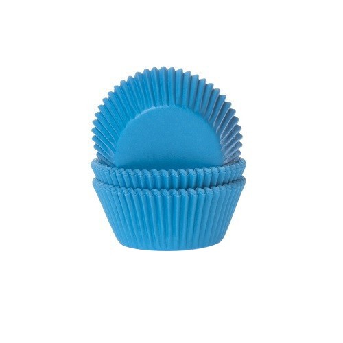 Forminhas de Brigadeiro Azul Turquesa - 50 Unidades