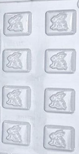 Molde Simples Mini Tablete Coelho Molde Simples Mini Tablete Coelho