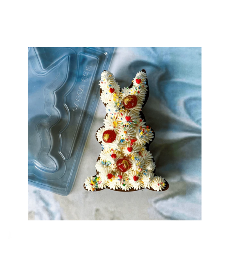 Forma Especial 3 Partes Coelho de Colher 350g