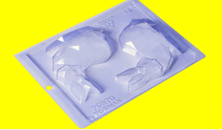 Molde Coelho Diamante Molde Coelho Diamante