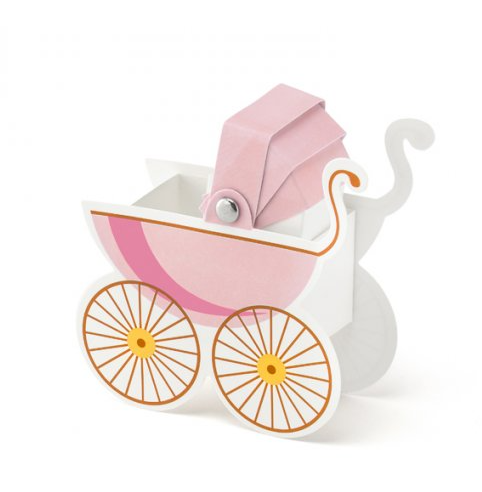 Caixas Carrinho de Bebé Rosa Caixas Carrinho de Bebé Rosa