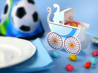 Caixas Carrinho de Bebé Azul Caixas Carrinho de Bebé Azul