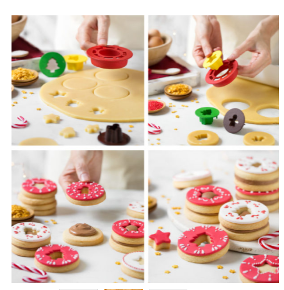 Cortadores para Bolachas de Natal Cortadores para Bolachas de Natal