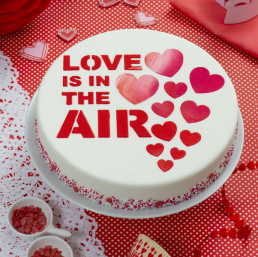 Stencil Love is in the Air Stencil Love is in the Air