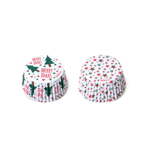 Formas de Cupcake Natal Merry Christmas Formas de Cupcake Natal Merry Christmas
