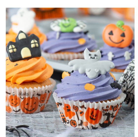 Formas Cupcake Halloween Abóboras Formas Cupcake Halloween Abóboras