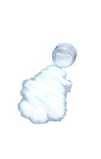 Glitter em Pó Branco 