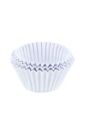 Forminhas de Brigadeiro Branco - 100 Unidades