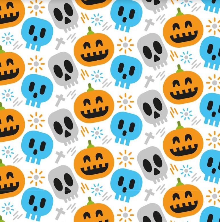 Sacos Halloween Caveiras e Abóboras Sacos Halloween Caveiras e Abóboras